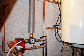 Zapojen ventilu